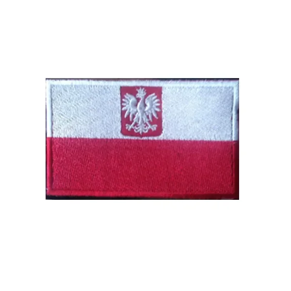 Polen-Flagge, gestickte Aufnäher, polnischer Adler, Armee, reflektierendes taktisches Emblem, aufgenähtes Abzeichen, TF-9 GROM, militärisches Moralabzeichen – Detail 13