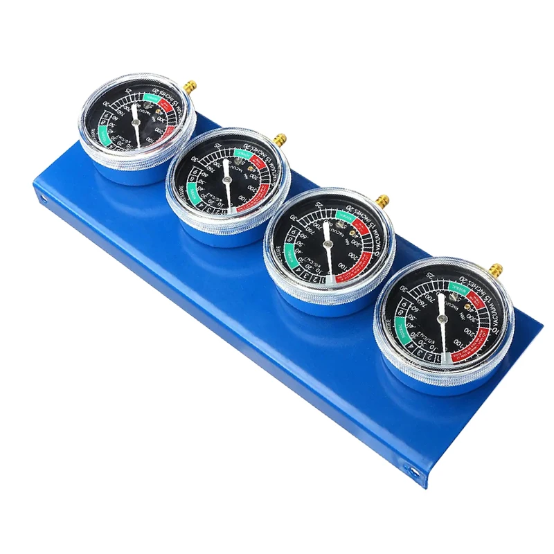 Motorcycle Carburetor Gauge 4Pcs Motorcycle Carburetor Vacuum Gauge Balancer Synchronizer Tool W/Hose Kit for Honda/Yamaha/Suzuki/Harley carburetor replacement parts,carburetor accessories,carburetor kit,motorcycle carburetor gauge