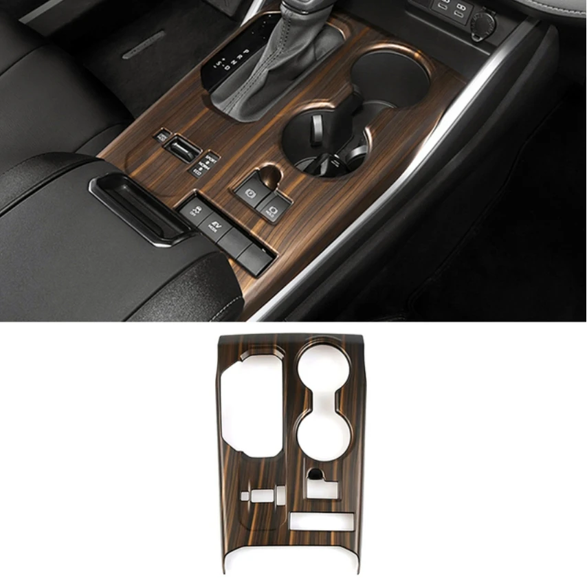 

For Toyota Highlander Kluger XU70 2020 2021 2022 Interior Accessories Central Control Stickers Decoration Details Cup Holder