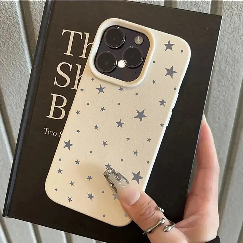 Universal Gray Stars Shockproof Soft Phone Case - Stylish and Durable Cover