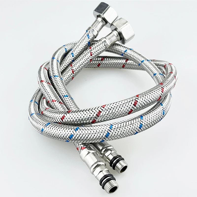 Stainless Steel Nylon Braided Plumbing Hose 60cm