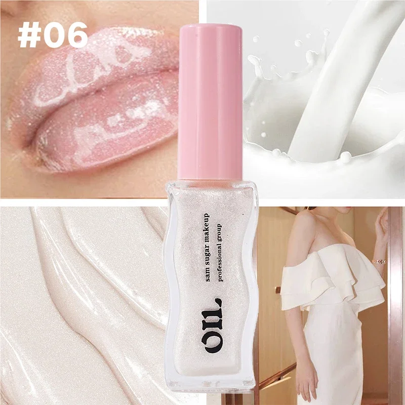 Fruit Lipgloss Honey Essence Lip Oil Sexy Plump Lip Jelly Tinted Waterproof Moisturize Oil Remove Lines Darken The Area