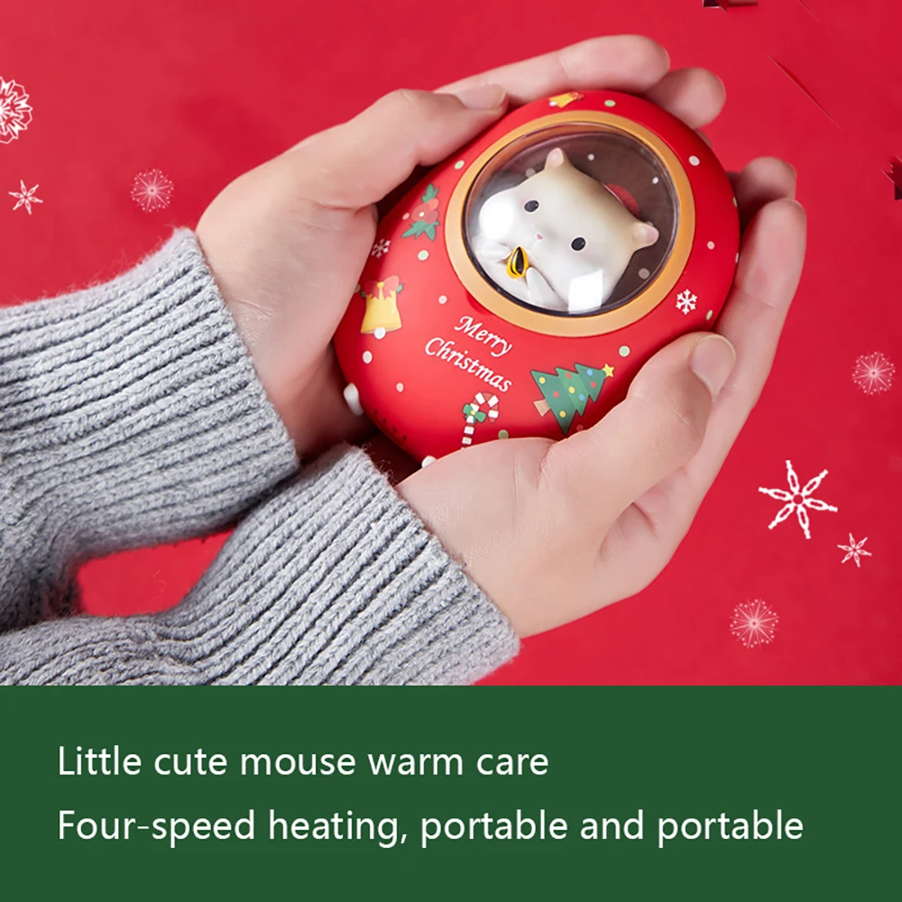 

5000mah Mini Power Bank Cute Space Capsule Hamster Charging Usb Hand Warmer Girl Love Gift Butter Cat Power Bank Portable