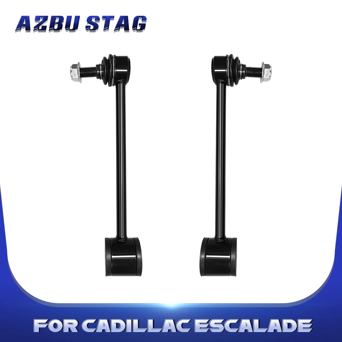 AzbuStag 2Pcs Rear Sway Bar End Link Suspension Kit for CADILLAC ESCALADE AVALANCHE SUBURBAN GMC YUKON HUMMER H2 2000 2001-