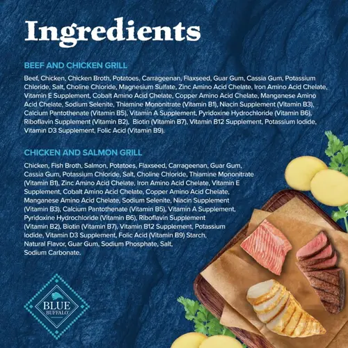Wilderness Beef and Chicken and Salmon and Chicken Wet Dog Food Variety 6 Pack, 12.5oz Cans - Image 6
