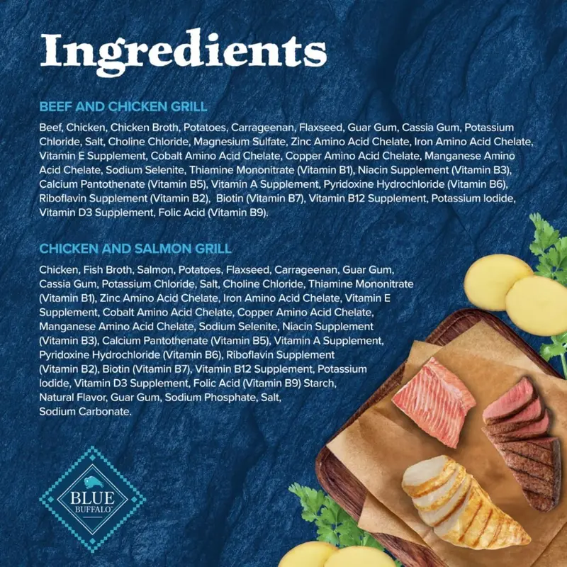 Wilderness Beef and Chicken and Salmon and Chicken Wet Dog Food Variety 6 Pack, 12.5oz Cans - Image 6