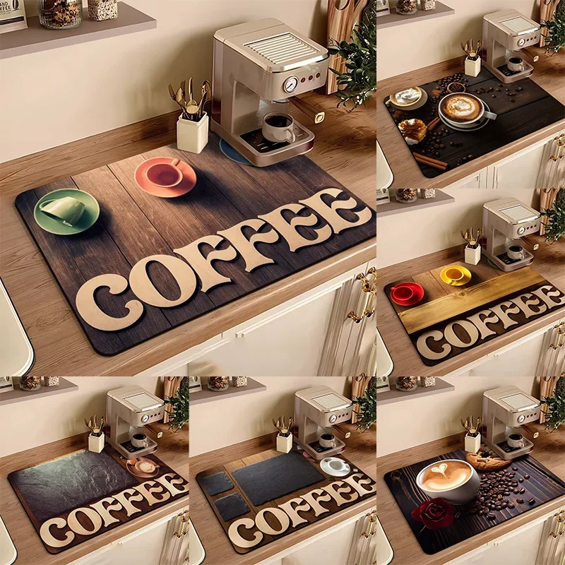 Waterproof Coffee Drain Mat 1