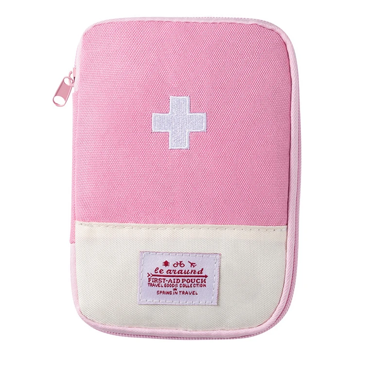 Portable Medicine Bag Cute First Aid Kit Medical Emergency Kits Organizer Outdoor Household Medicine Pill Storage Bag Travel - Essential travel items