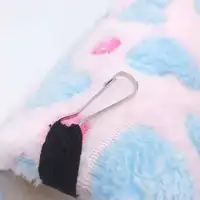 Heart Plush Pet Hamster Nest for Birds House Warm Comfortable Winter Parrot Hammock Cave Cage Hut Tent Pet Bird Cage Accessories 5