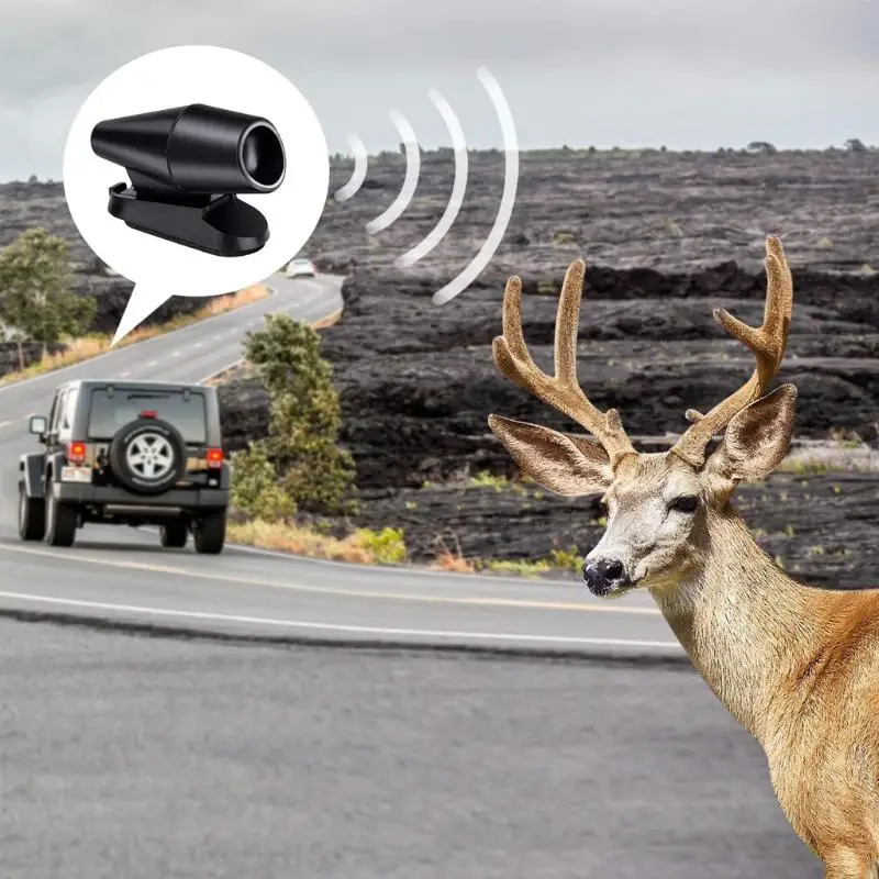 96GB Pair Car Deer Animal Alert Warning Whistles Safety Sound Alarm Warning Devices for Motorcycle ATV