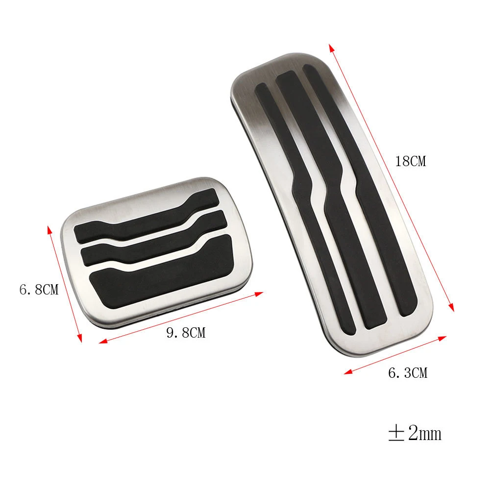 Car Pedals for Ford Explorer Classic U502 2011~ Accelerator Brake Stainless Steel Non-slip Pedal Pads 2015