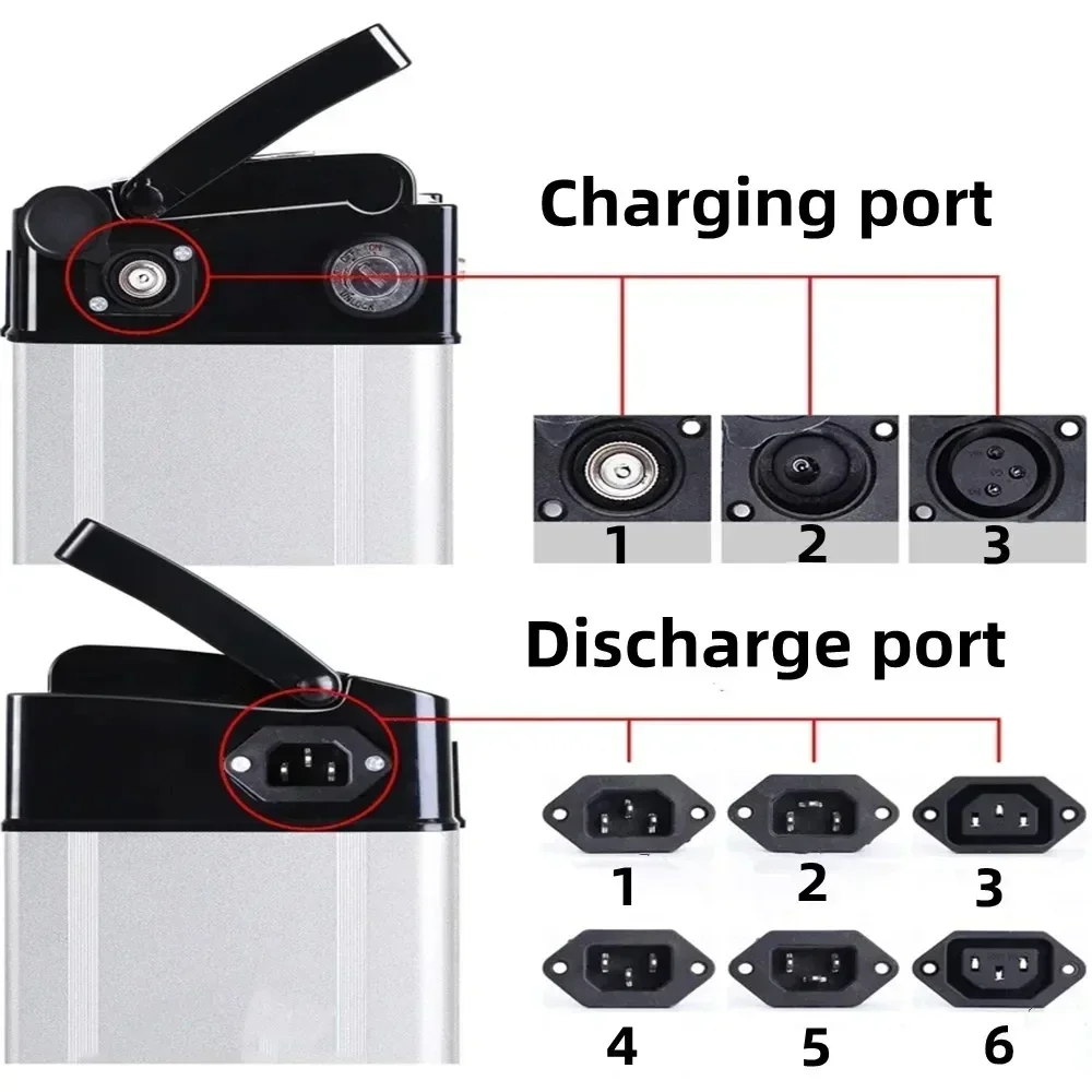 Air fast transportation New Full Capacity Power 18650 Lithium Battery 48V10ah-50ahBattery pack Suitable for Silver Fish 80-2000W 5