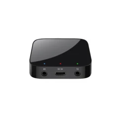 Wireless Bluetooth 5.3 Audio Adapter with 3.5mm AUX - Dual Receiver and Transmitter (Black)