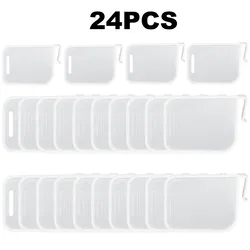 Retractable Plastic Refrigerator Storage Divider and Organizer Set (24pcs)