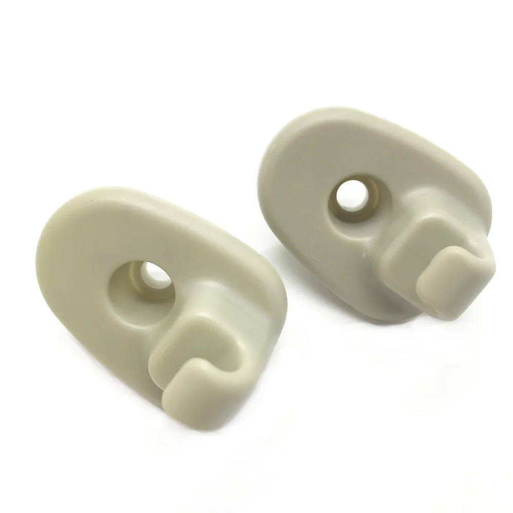 2 Pcs Interior Roof Sunvisor Sun Visor Support Clip Holder Bracket 1AR26BD1AA For Jeep Liberty