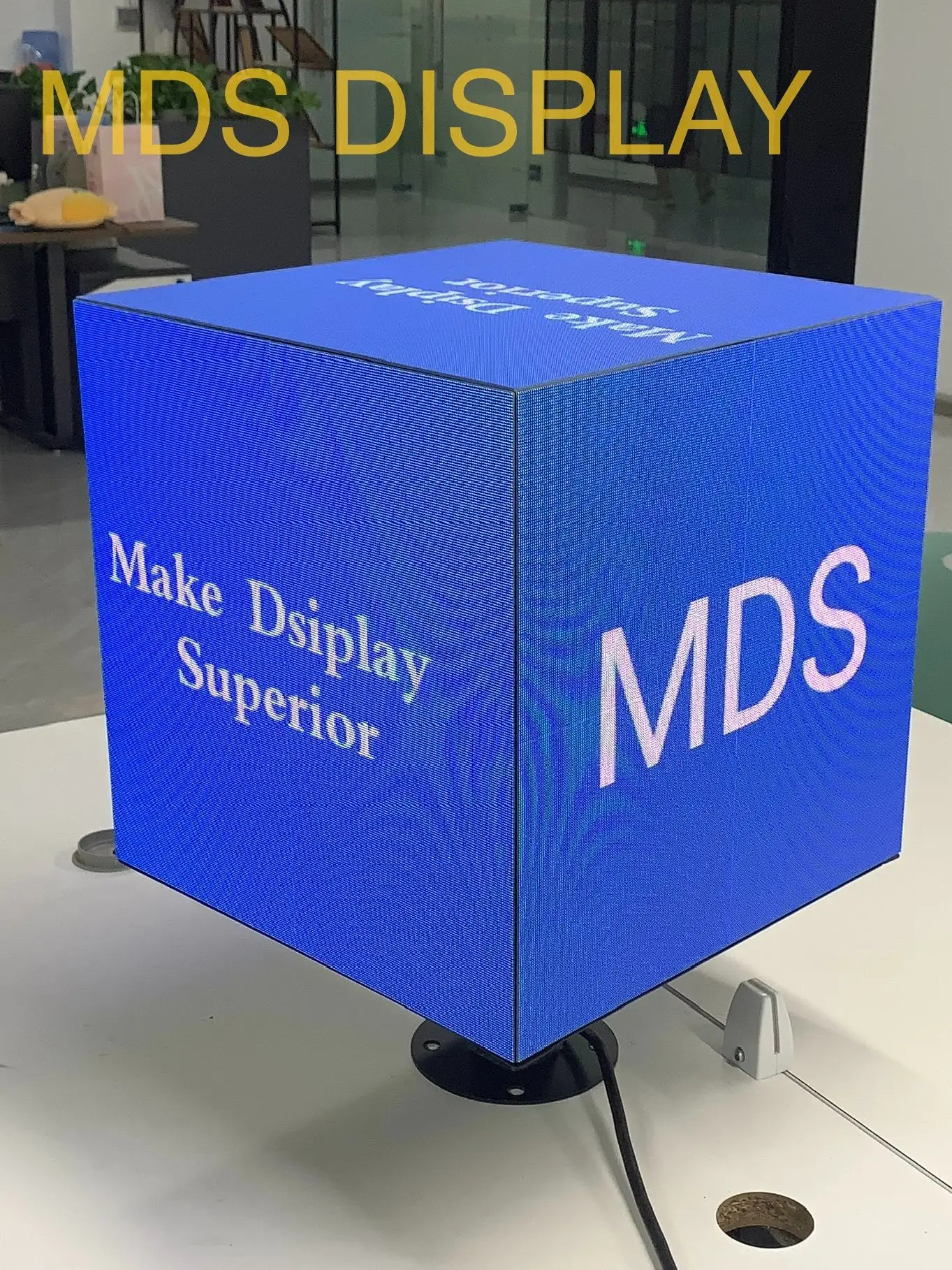 MDS GOB P2.5 P3 P4 Cube Led Screen Magic Cube Phone Control Display Customization stage shopping Mall Video Screen