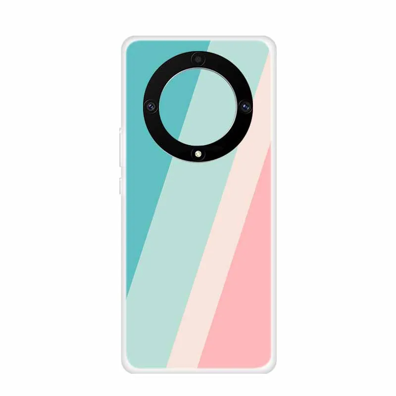 Marble Clear Soft TPU Silicone Back Cover - Transparent Coque