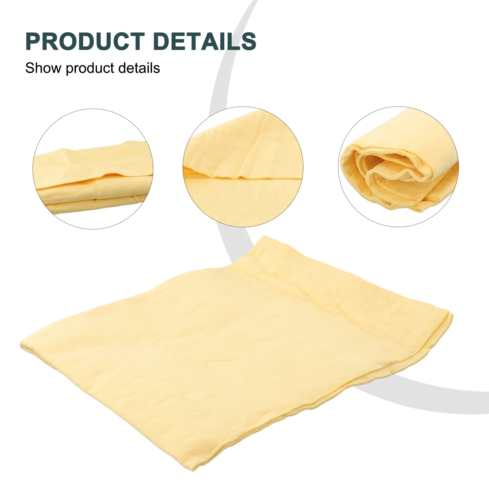 

PVA Chamois Car Wash Towel Cleaner Accessories Car Care Home Cleaning Car Detailing Tools Absorbent Towel 43*32cm With Box