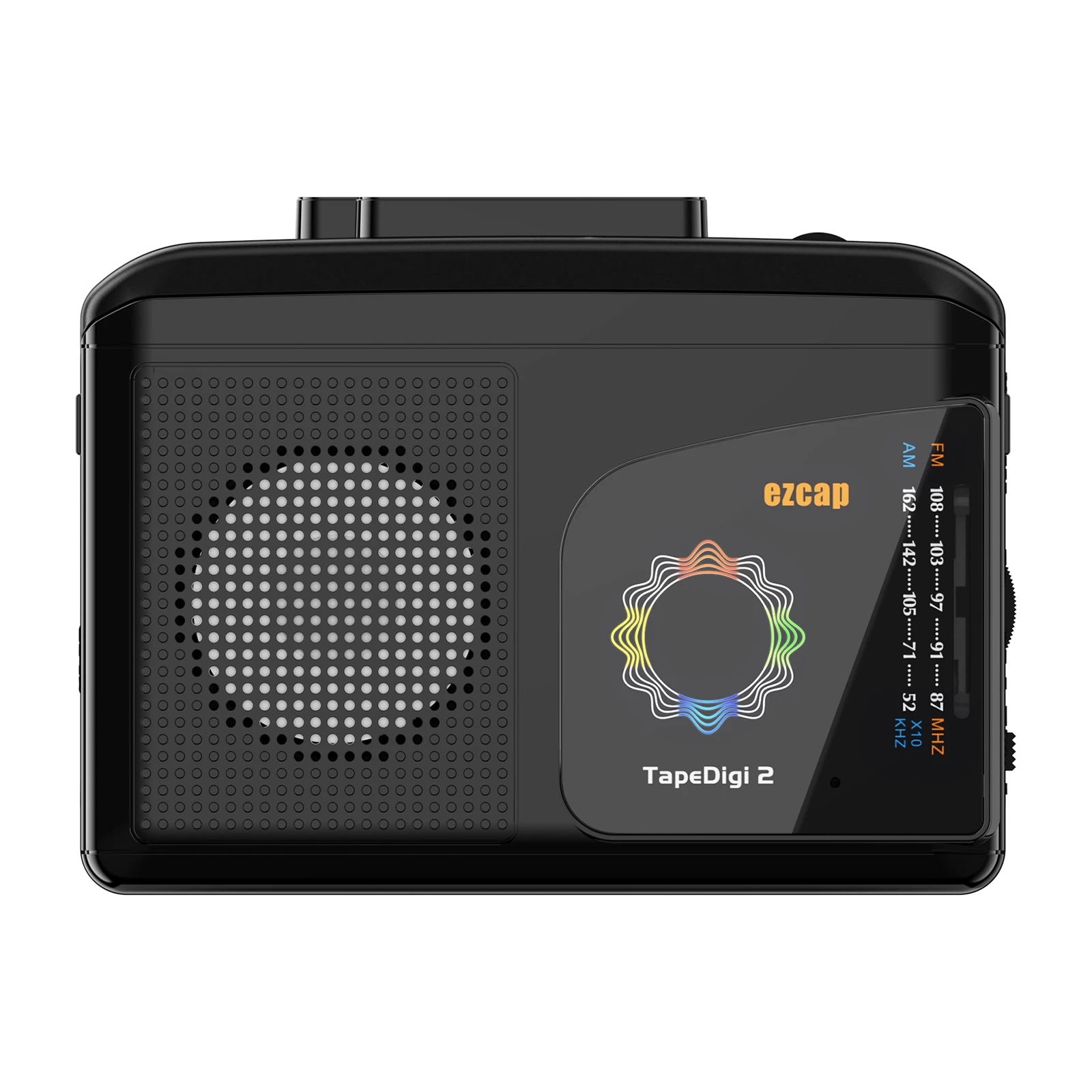 Cassette Player ezcap246 Portable Cassette Tape Player USB Cassette Tape-to-MP3 Converter into Computer AM FM Radio Built-in Speaker