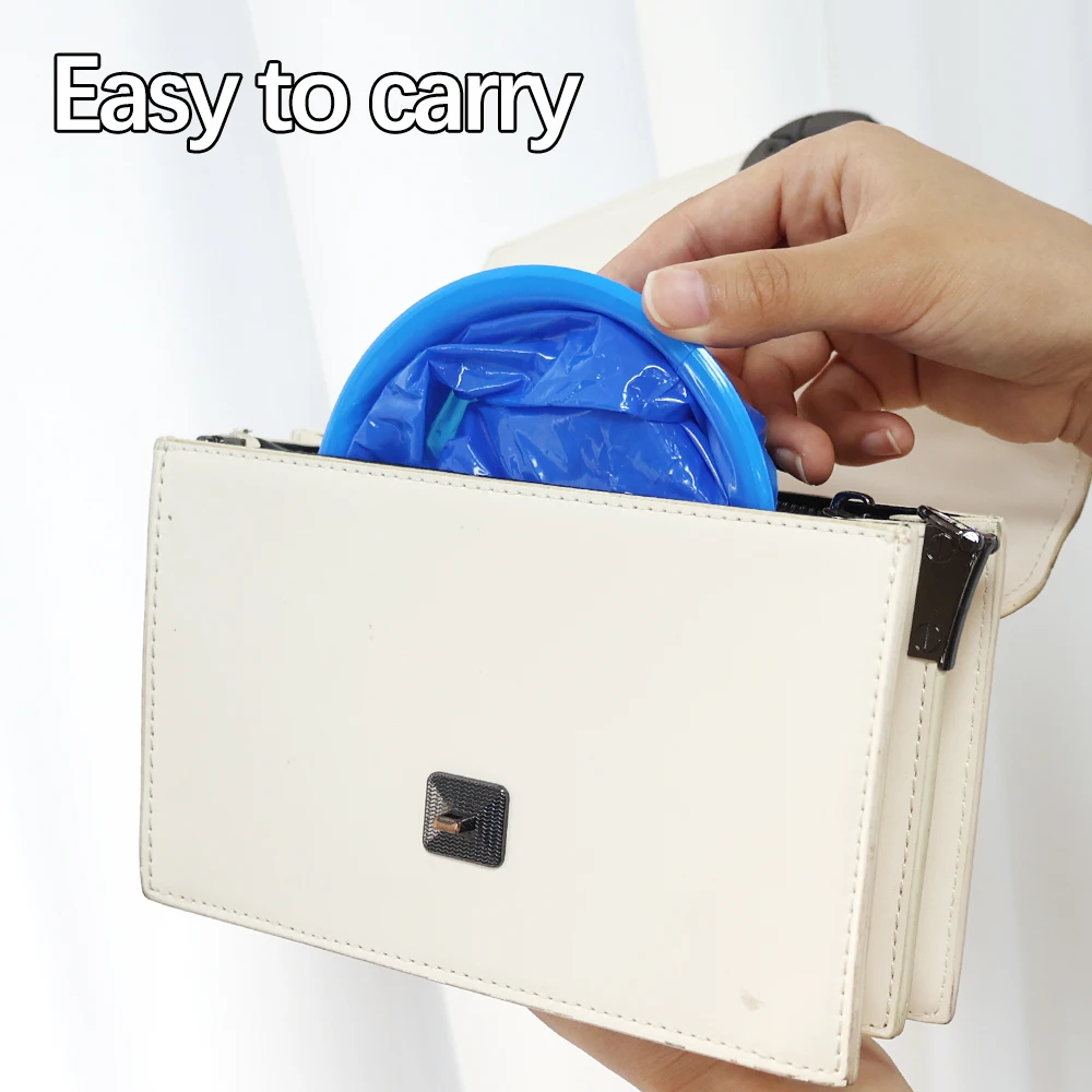 Disposable 1000ML Portable Car Disposable Travel Airplane Motion Sickness Nausea Vomit Cleaning Bag Eco-Friendly Plastic Bag disposable vomit bag