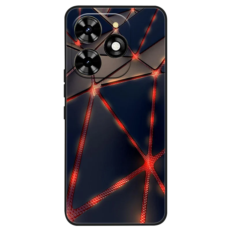 Stylish Soft Silicone Phone Case - Full Protector Cover in Fashionable Design