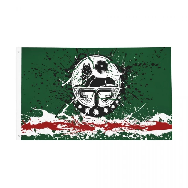 Chechen Power Wolf Flagge Outdoor Banner 2 Ösen Flagge von Tschet schen ien  Dekoration verblassen 2x3 3x5 4x6 ft Flaggen - AliExpress