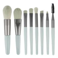 8Pcs Soft Fluffy Makeup Brushes Set for cosmetics Foundation Blush Powder Eyeshadow Kabuki Blending Makeup brush beauty tool 4