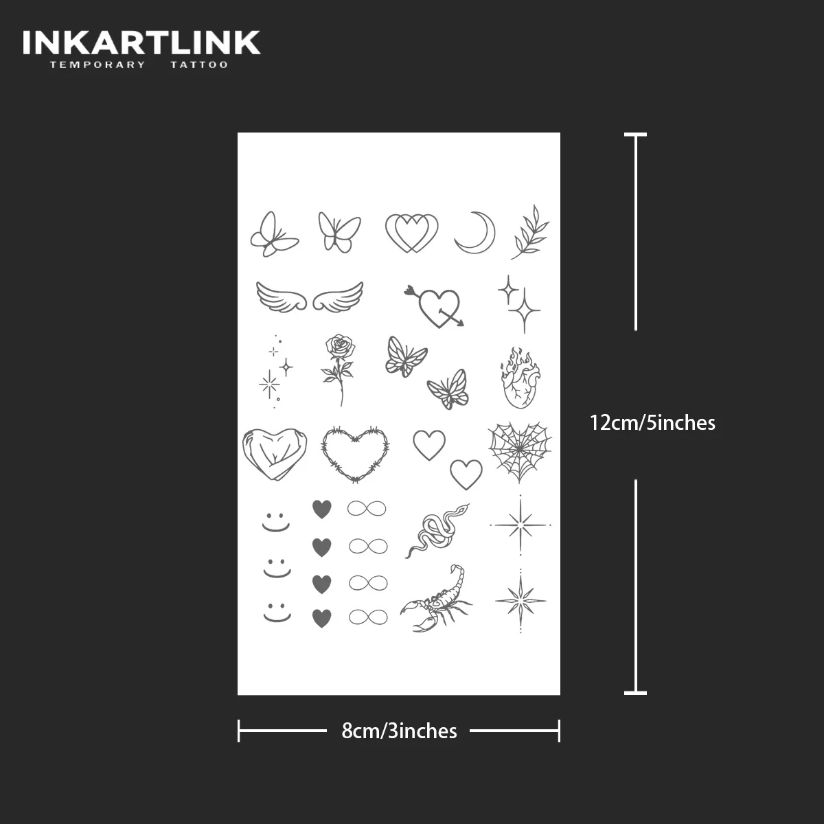 Henna Finger Tattoo Temporary Tattoo Lasts To 15 Days New Technology Magic Waterproof Semi Permanent Sticker 18 temporary tattoos