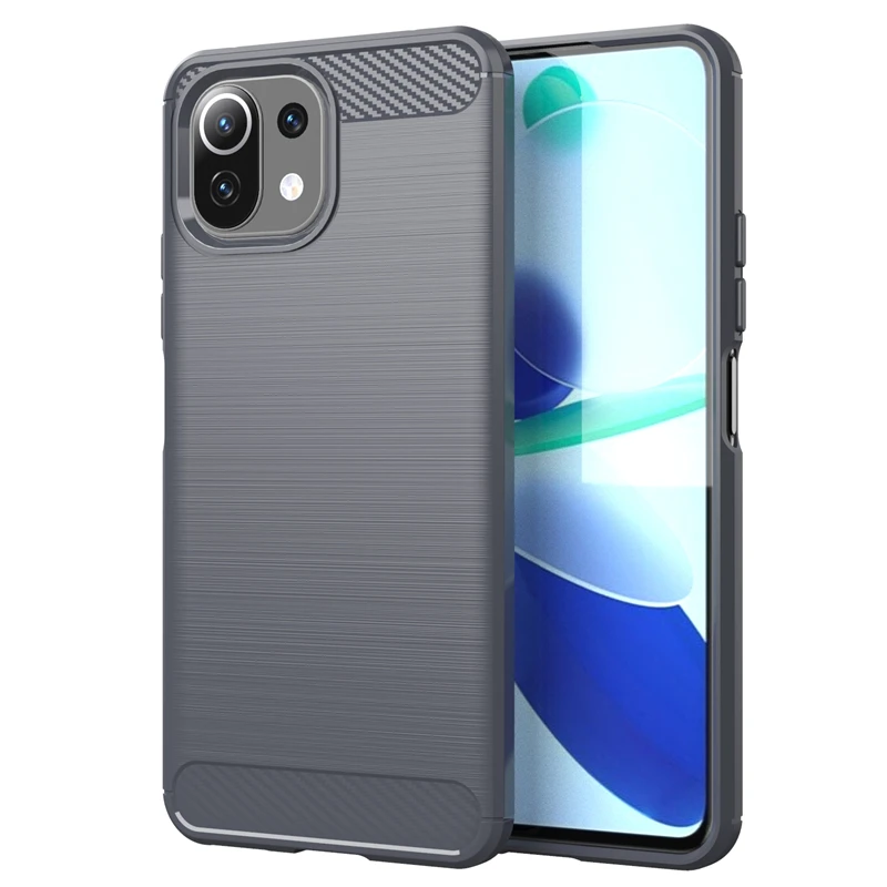 For Cover Xiaomi Mi 11 Lite 5G NE Case For Mi 11 Lite 5G NE Capas Shockproof Phone Bumper TPU Cover For Mi 11 Lite 5G NE Fundas — view 4