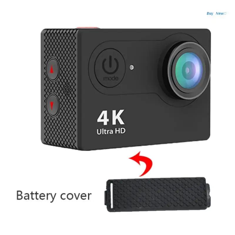 Easy to Disassemble Battery Door for H9 H9R Camera Battery Cover Replace