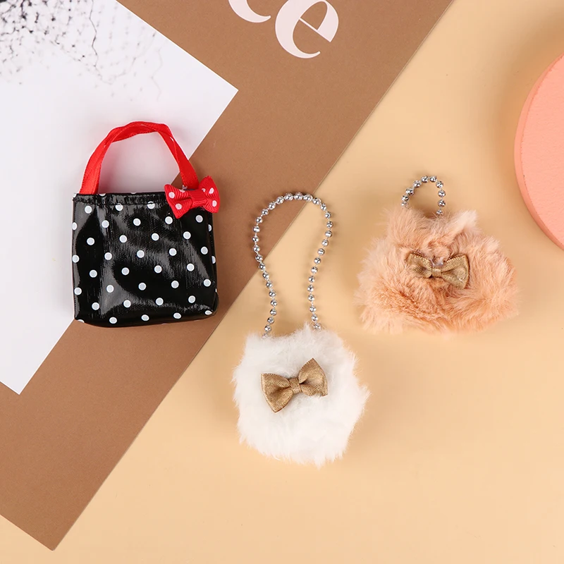 

Fashion Miniature Bag For 30cm Dolls Toys Shoulder Bag Doll Accessories Purse Belt Bag Handbag