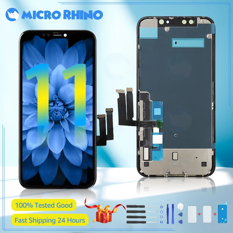 100% New Oled Lcd Incell For Iphone 11 11Pro Max Display With 3D Touch Digitizer Assembly Screen Replacement