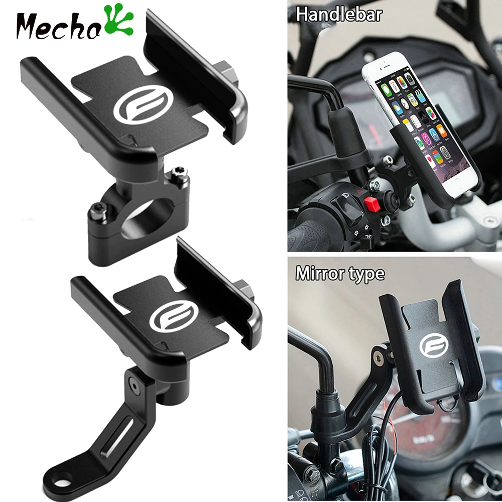 

For CFMOTO CF650 J CF500 650TR-G 400NK 650NK 250NK 400GT 650MT 800MT 700 CLX CF250 400 150 Handlebar Mirror Mobile Phone Holder