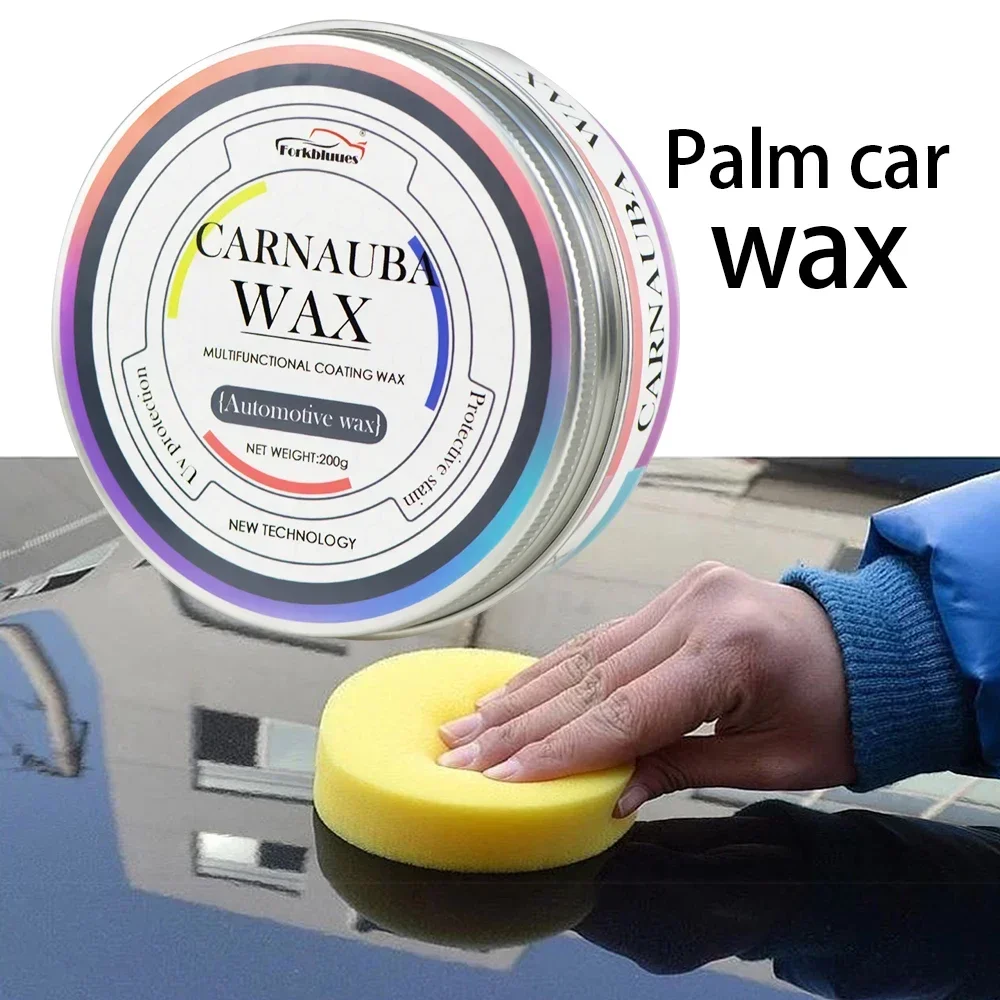 Carnauba Paste Car Wax Auto Paint Care Brazilian Polishing Paste High Gloss Shine Super Hydrophobic Coating Glazing car wax