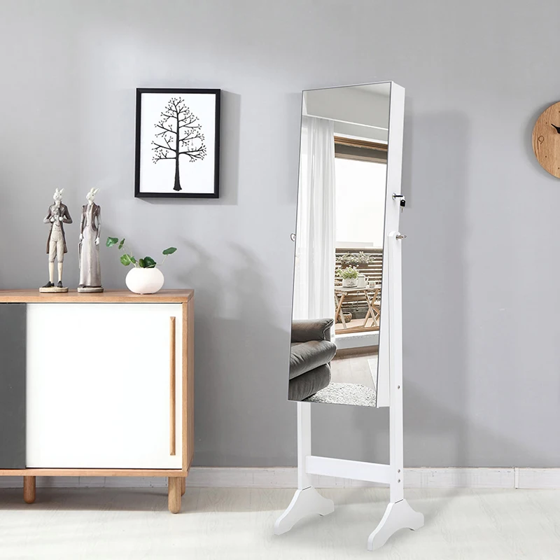 Standing Jewelry Mirror Cabinet 2