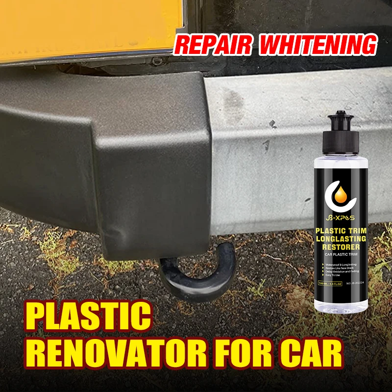 24plastic Renovator Coating For Auto Plastic Rubber Repair Clean