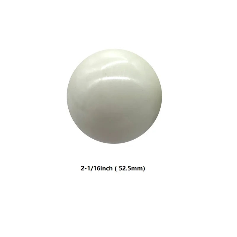 2-1/16inch or 50.8mm Snooker Table Trianing White Color Billiard Cue Ball 52.5mm 1pc