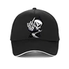 Summer Skull Middle Finger harajuku Print Baseball Cap ladies Summer visor hat Casual Streetwear Reaper middle finger Dad hats 1
