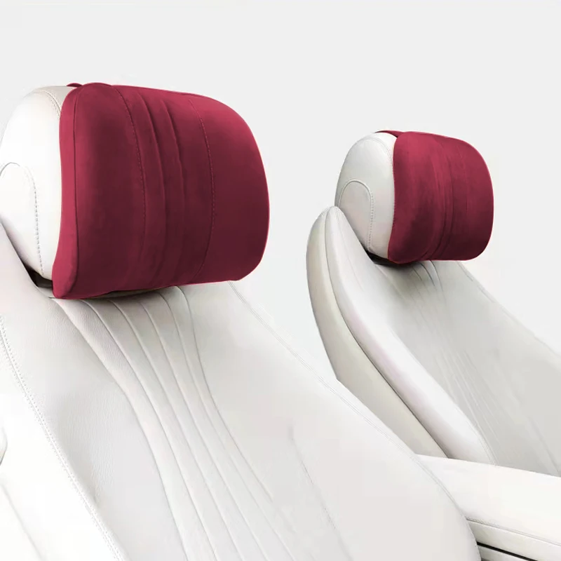 Memory Foam Car Headrest Pillow Car Neck Pillow Car Neck Support Car Head Rest 2pcs Forbell car pillow car headrest memory foam pillow car neck pillow Relieve Fatigue and Pain
