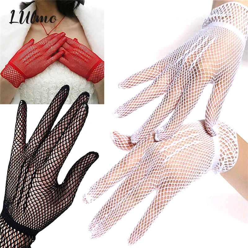 

Women Summer UV-Proof Driving Gloves Mesh Fishnet Gloves Lace Mesh Solid Thin Summer Women Gloves Mitten Animals Gloves Woman