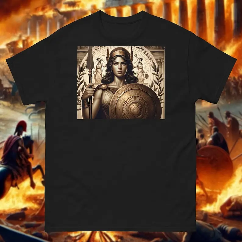 

Athena Goddess of War Classic T-shirt
