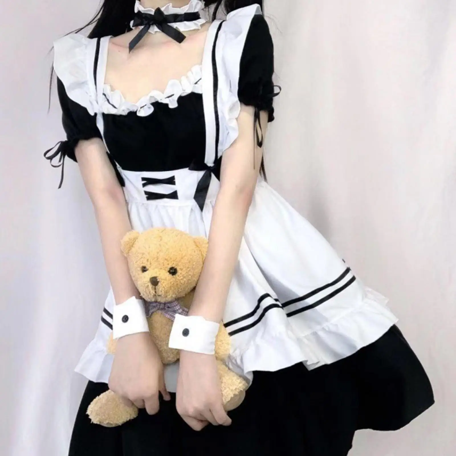 French Maid Costume Anime Cosplay Maid Dresses Dress Outfit