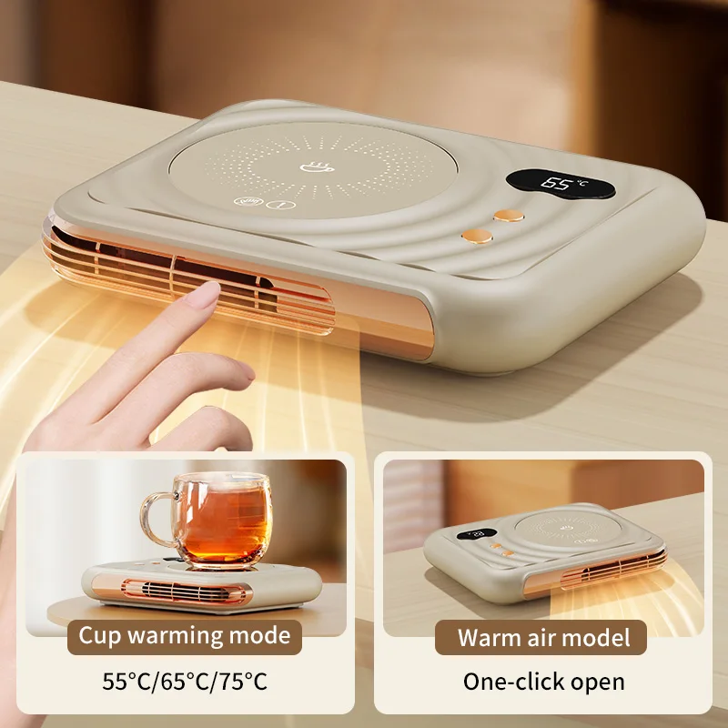 Smart Cup Warmer Efficient Heating 3 Temperature Setting Double Functions For Coffee Candle