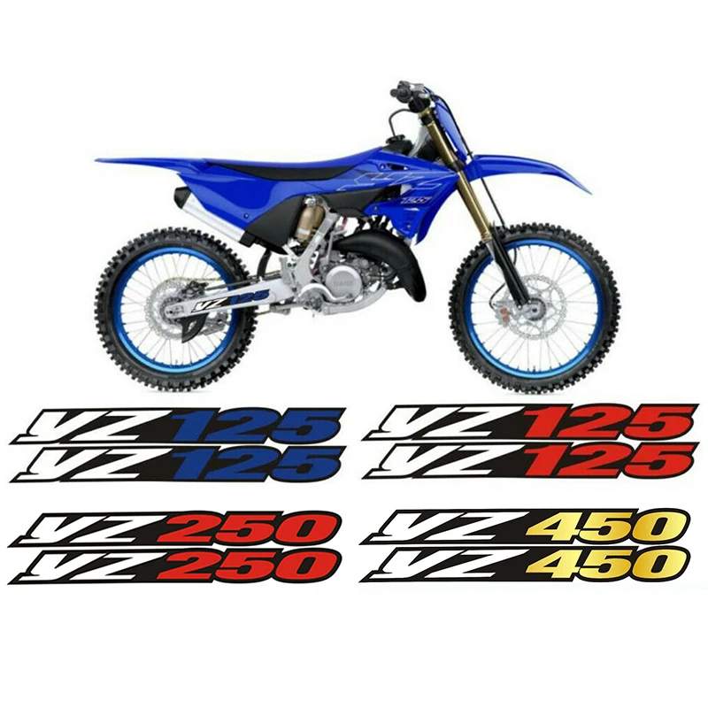 Motorcycle Accessories STICKERS FOR YAMAHA YZ 125 125X 1974-2022 250 250F 250FX 250X 250WR 450F 450FX 2003-2022