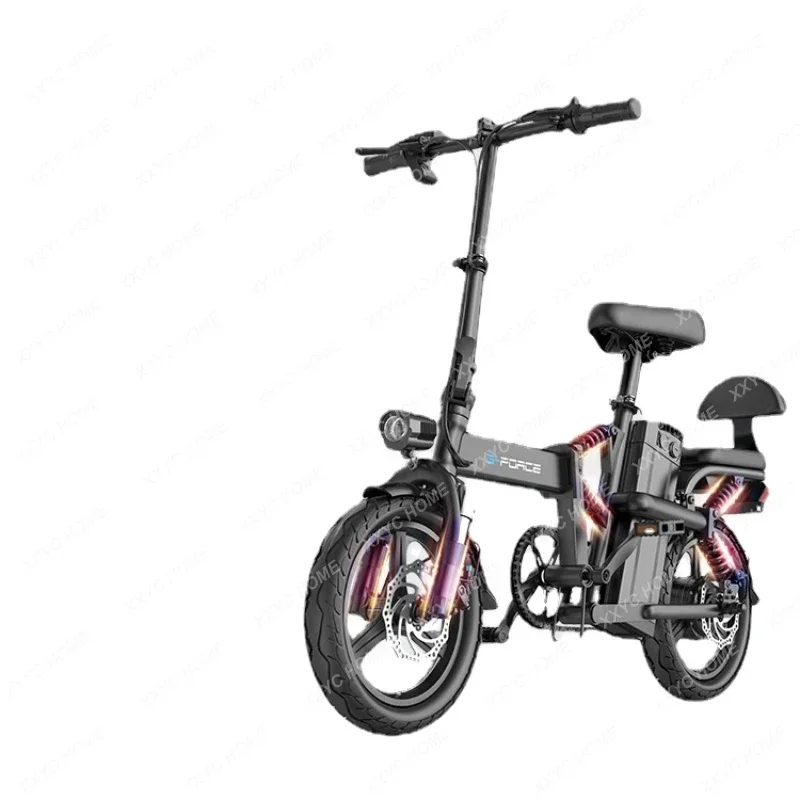 

Smart Folding Electric Bicycle Scooter Lithium Battery Ultra-Light Small Power Battery Car