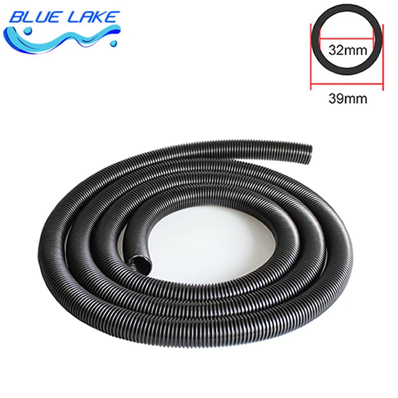 2 Meter Flexible Hose For Vacuum Cleaner - 32mm Inner Diameter, 39mm Outer Diameter, EVA Material Replacement Tube