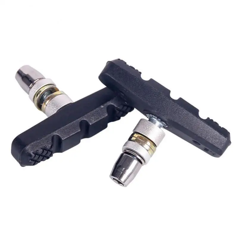 1 Pair V Brake Bicycle Brake Pads 60mm Wear Resistant Durable Rubber