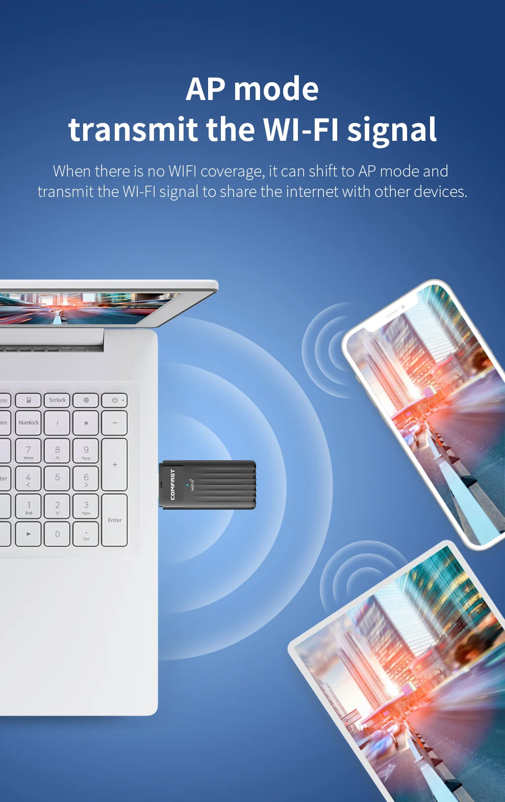 AX3000 USB 3.0 WiFi 어댑터 5G 2.4G 3000Mbps Adaptador WiFi 6 Antena Para PC 수신기 Windows 10 11 용 Cle 네트워크 카드 동글