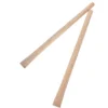 2 Pcs Solid Wood Handle Garden Accessories Replacement Hammer Tool Handles Hoe Grip Staff Deburring 6