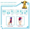 somatosensory control battle robot music light large double battle boxing toy RC robot toy parent-child interactive game gift 4
